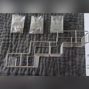 Shower Caddy Hanging Wall Mount Bathroom Shelf.